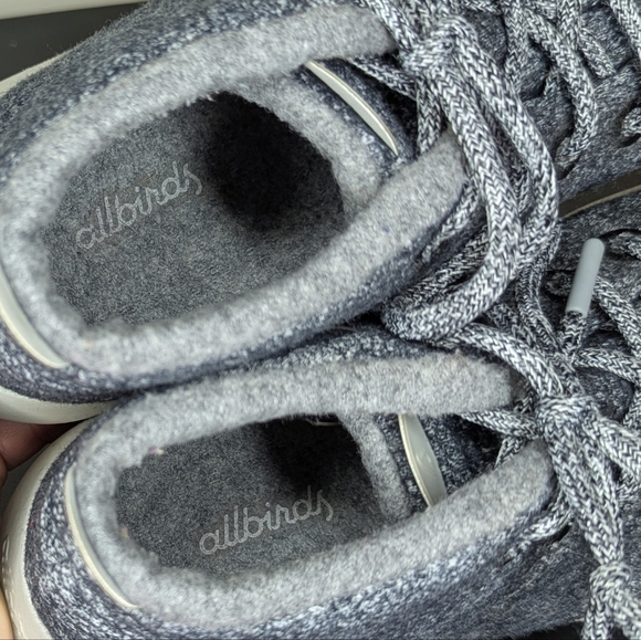 AllBirds Men's Wool Runner-up‎ Mizzles Gray Size 9 - Picture 9 of 10